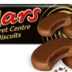 MARS SECRET CENTRE BISCUITS  12 / 132 G.