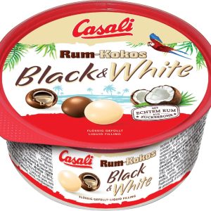 CASALI RUM KOKOS BLACK & WHITE  12 / 300 G.
