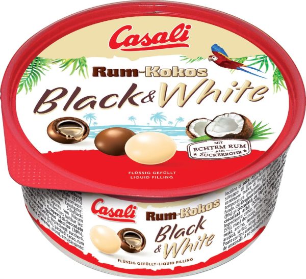 CASALI RUM KOKOS BLACK & WHITE  12 / 300 G.