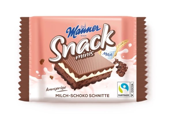 MANNER SNACK MINIS MILCH-SCHOKO  28 / 25 G.