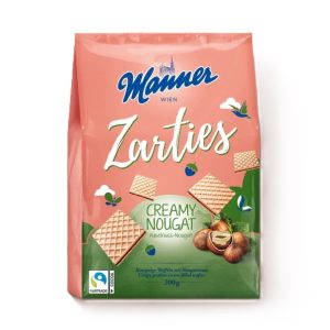 MANNER ZARTIES CREAMY NOUGAT WAFERS  5 / 200 G.