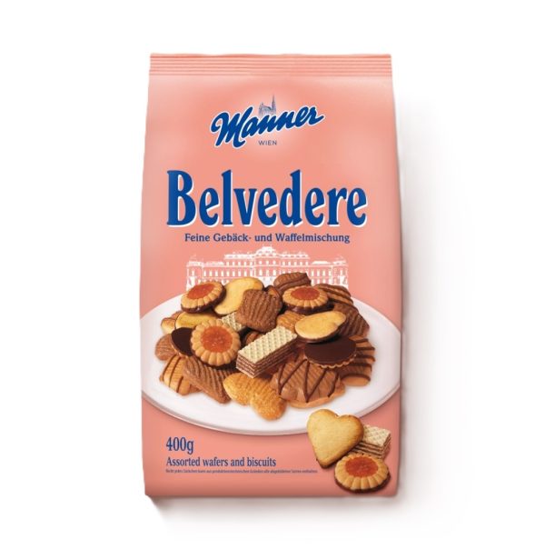 MANNER BELVEDERE WAFERS AND BISCUITS MIX  16 / 400 G.