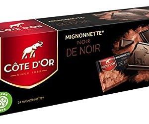 COTE D'OR MIGNONNETTE DARK CHOCOLATE BARS  12 / 240 G.