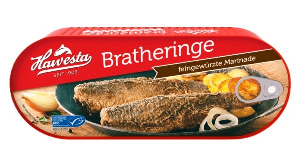 HAWESTA BRATHERINGE IN MARINADE 12 / 500 G.