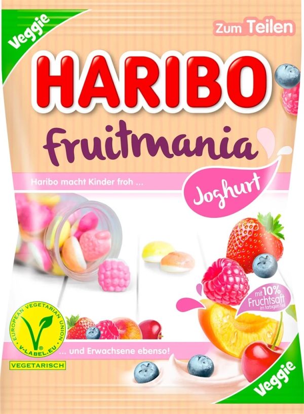 HARIBO FRUITMANIA JOGHURT  14 / 160 G.
