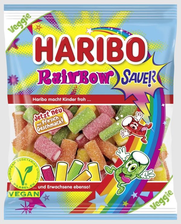 HARIBO RAINBOW FIZZ SAUER  22 / 160 G.