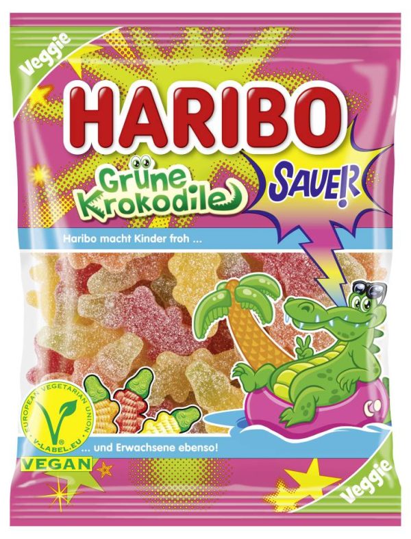 HARIBO GRUENE KROKODILE   18 / 175 G.