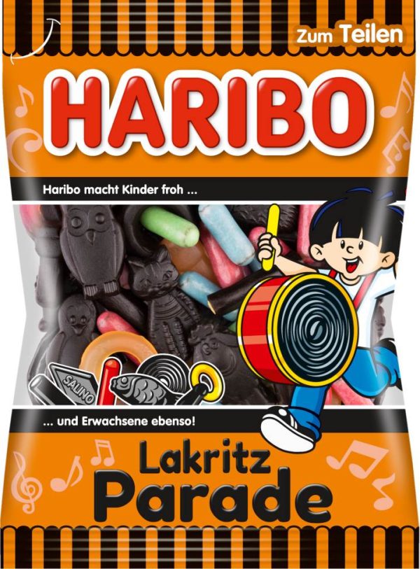 HARIBO LAKRITZ PARADE 18 / 175 G.