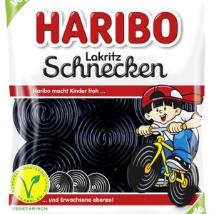 HARIBO ROTELLA LAKRITZ SCHNECKEN  18 / 175 G.