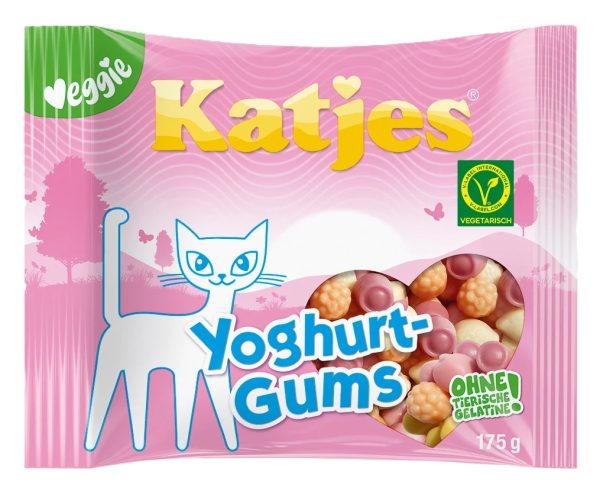 KATJES YOGHURT GUMS  22 / 175 G.