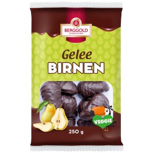 BERGGOLD GELEE-BIRNEN SCHOKOLIERT 20 / 250g